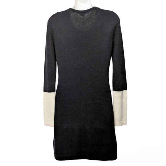 THEORY Jiya CC Lofty Cashmere Colorblock Dress M - Picture 5 of 6